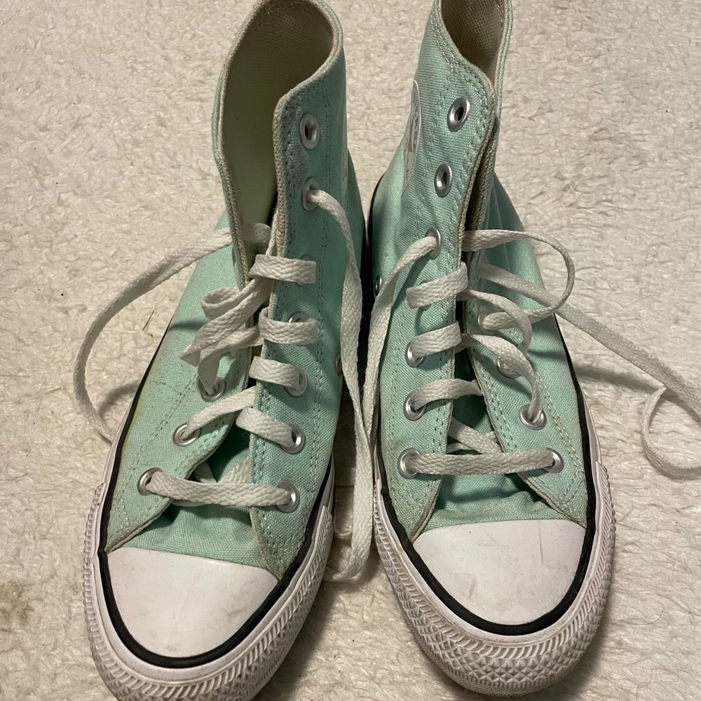 Converse High Tops Mint